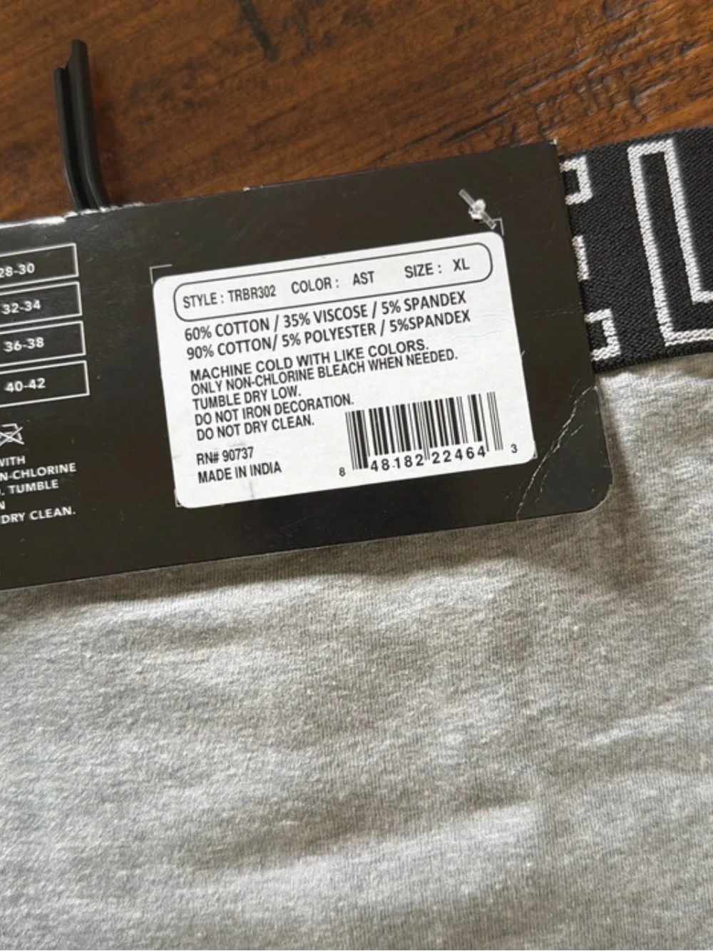 True Religion Boxer Briefs XL 3 Pack